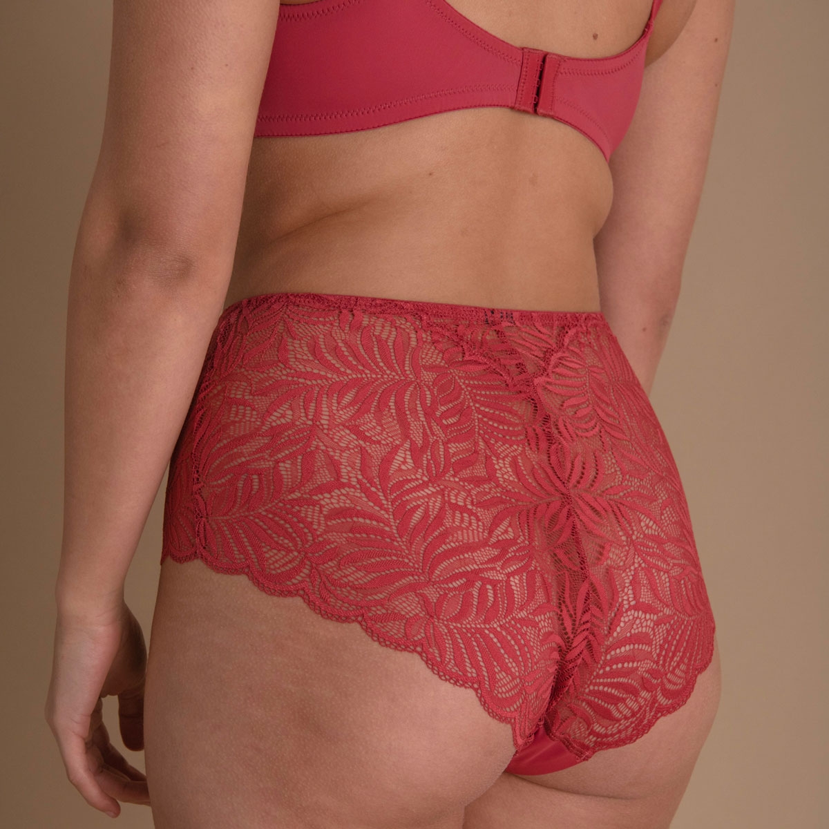 Culotte taille haute MELINE rose cyclo Culotte taille haute MELINE rose cyclo