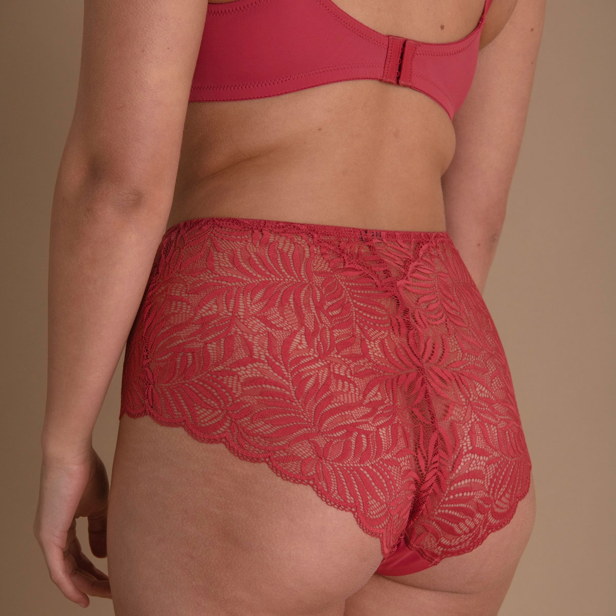 Culotte taille haute MELINE rose cyclo