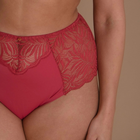 Culotte taille haute MELINE rose cyclo Culotte taille haute MELINE rose cyclo