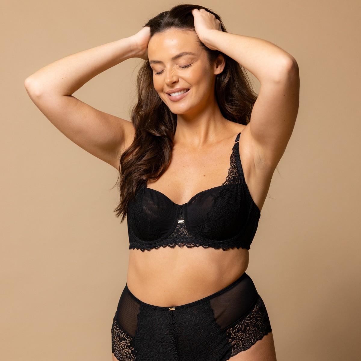 Soutien-gorge noir ALTHEA