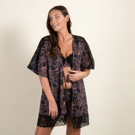 Kimono OCELIA ensemble face Kimono OCELIA ensemble face