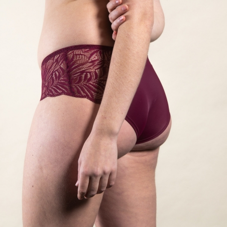 Shorty MELINE aubergine dos Shorty MELINE aubergine dos